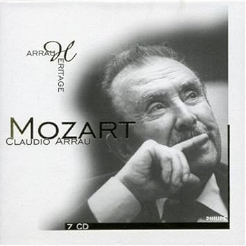 Claudio Arrau W A Mozart Mozart Piano Sonatas Rondos Adagio Fantasies Arrau Heritage Amazon Com Music