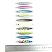 Aorace 10pcs/lot Fishing Lure Hook Lure Jigbait Lead Fish Deep Ocean Sea Jigging Fishing Sea Baits Metal Jig 7.3cm/22g