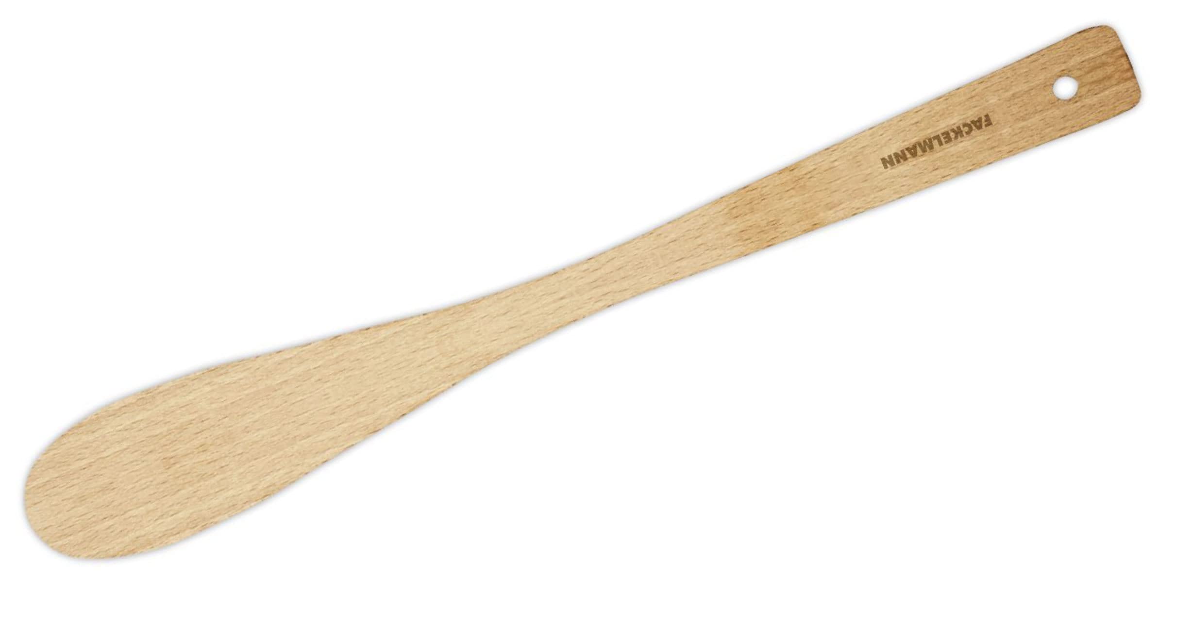 Fackelmann 30354 Spatula Flat Handle 30Cm, Beech Wood
