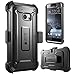 HTC 10 Case, SUPCASE Full-body Rugged Holster Case with Built-in Screen Protector for HTC 10 (2016 Release), Unicorn Beetle PRO Series (Black/Black)