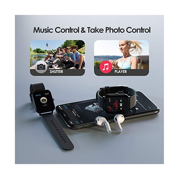 Smart-Watch-14-Touch-Screen-SmartwatchFitness-Tracker-with-Heart-Rate-Monitor-Sleep-Monitor-Bluetooth-Camera-Music-Control-Smart-Watch-for-Men-Women Smart Watch, 1.4" Touch Screen Smartwatch,Fitness Tracker with Heart Rate Monitor, Sleep Monitor, Bluetooth Camera Music Control Smart Watch for Men Women