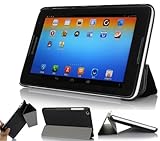 IVSO Bluetooth Keyboard Portfolio Case for Lenovo IdeaTab A8-50 - DETACHABLE Bluetooth Keyboard Stand Case / Cover for Lenovo IdeaTab A8-50 Tablet (Black)