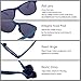 COCOSAND Flexible Baby Sunglasses with Strap Polarized UV Protection for Toddler Infant Newborn Boys Grils Age 0-24 Months