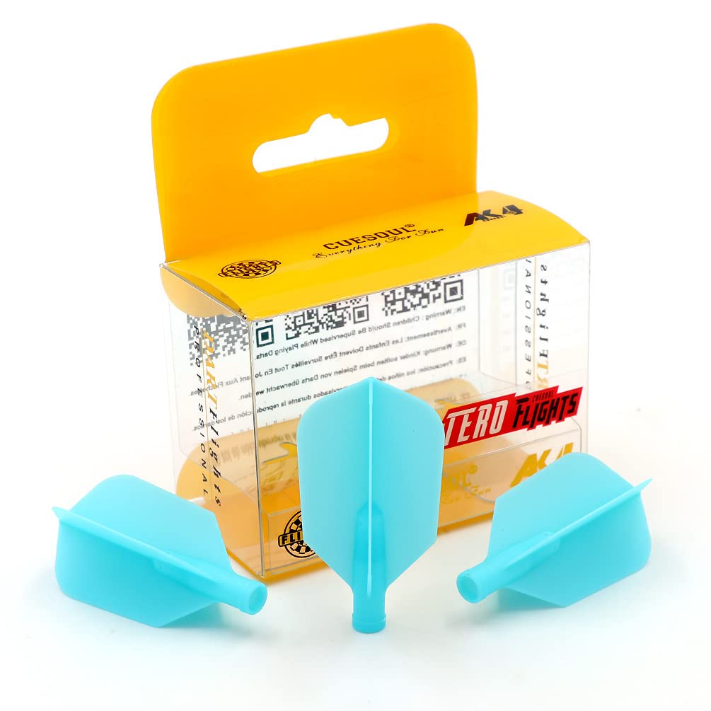 CUESOUL TERO AK4 Dart Flights slim shape,Set of 3 pcs