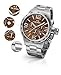 TW Steel CB24 Men's Canteen Bracelet Silver Band Brown Dial Watch
