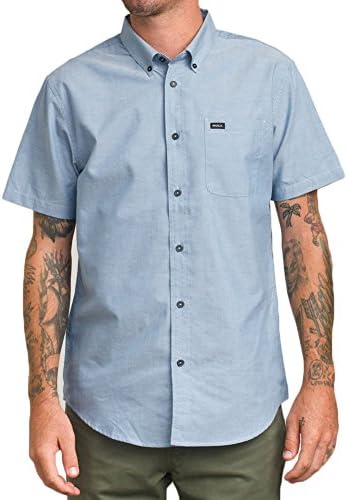 Short Sleeve Button Down Oxford Shirt 