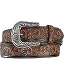 Tony Lama Men's Scottsdale Classic Tooled Western Belt - C41773