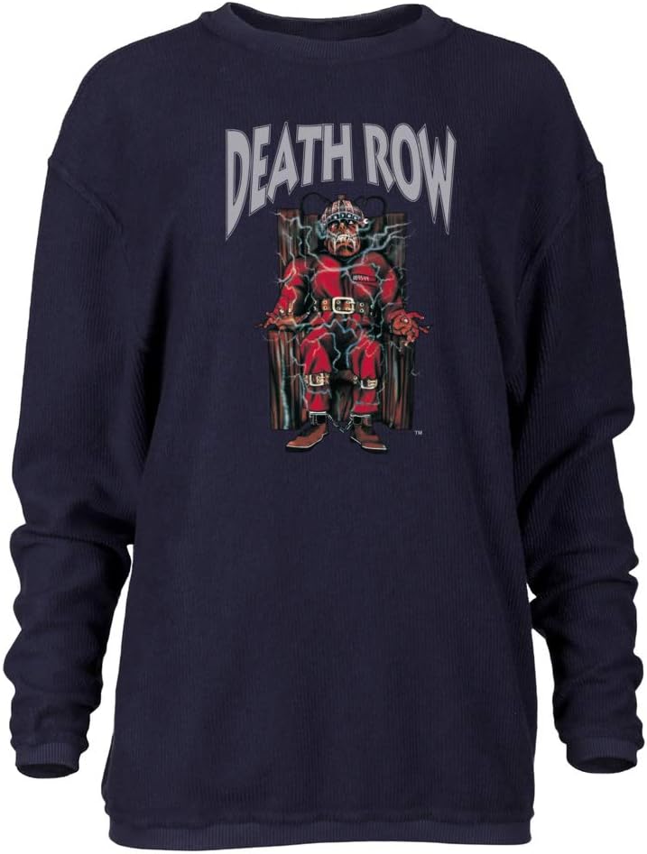 Official Death Row Graphic DRR07 Women's Corded Fleece Sweatshirt