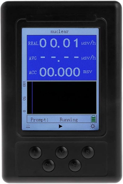 Xiuinserty detector de radiación Dosimeter, Geiger Counter ...