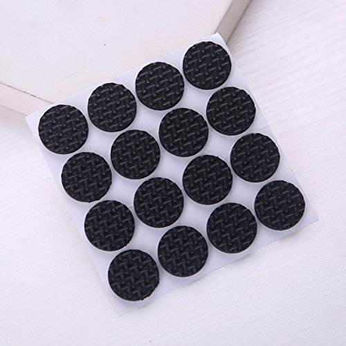 Shindel Furniture and Floor Protectors Furniture Stoppers Rubber Foam Pad Protector Grip Legs on Hard Surfaces - Small,16 PCS