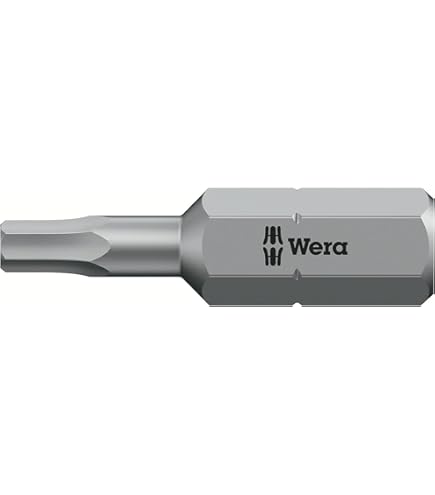 Amazon.com: Wera Series 1 840/1 Z Sheet Metal Bit, Hexagon