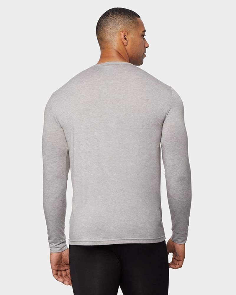 32 DEGREES Mens Heat Performance Thermal Baselayer Crewneck Long Sleeve Top at  Men’s Clothing store