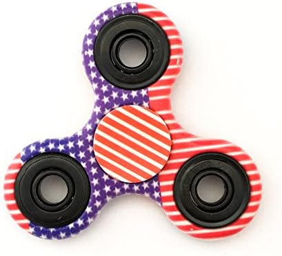 Fidget Spinner Toy Tipfinger Specially Designed for Teenagers and Adults(Flag Color)