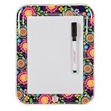 LockerLookz Dry Erase Board - Navy Floral