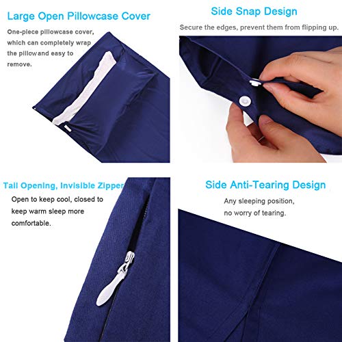 image for AMOFY Sleeping Bag Liner and Camping Sheet, 100% Pure Cotton, Professi