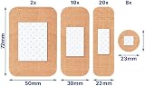 Elastoplast Extra Flexible Fabric Plaster Strips 40 pcs Tan Waterproof Adhesion view 3