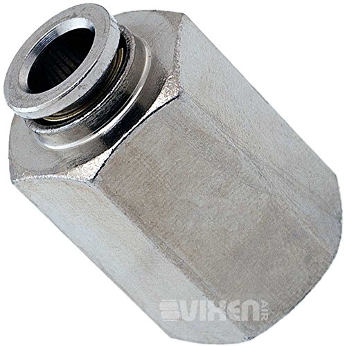 Vixen Air 1/4 NPT Female Push to Connect (PTC) Straight Pneumatic Fitting for 1/4 OD Hose VXA7149