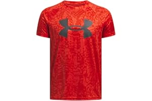 Under Armour Boys Tech Big Logo Printed Short-Sleeve T-Shirt