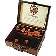 Front Porch Classics | Circa Shut the Box, Wooden 9 Number Dice Game with Case for Travel, for Adults and Kids Ages 8 and Up
