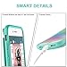 iPhone 6S Wallet Case, iPhone 6 Leather Case, LAMEEKU Shockproof Wallet Cover Leather Wallet Case with Credit Card Slot Holder, Protective Cover Compatible for Apple iPhone 6 / 6S 4.7'' - Mint Green