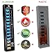SmartDelux Powered USB Hub - 13-Port USB 3.0 Hub with 10 USB 3.0 Ports, 3 Smart Charging Ports, Power Adapter, Long Cord, LEDs - Black Aluminum