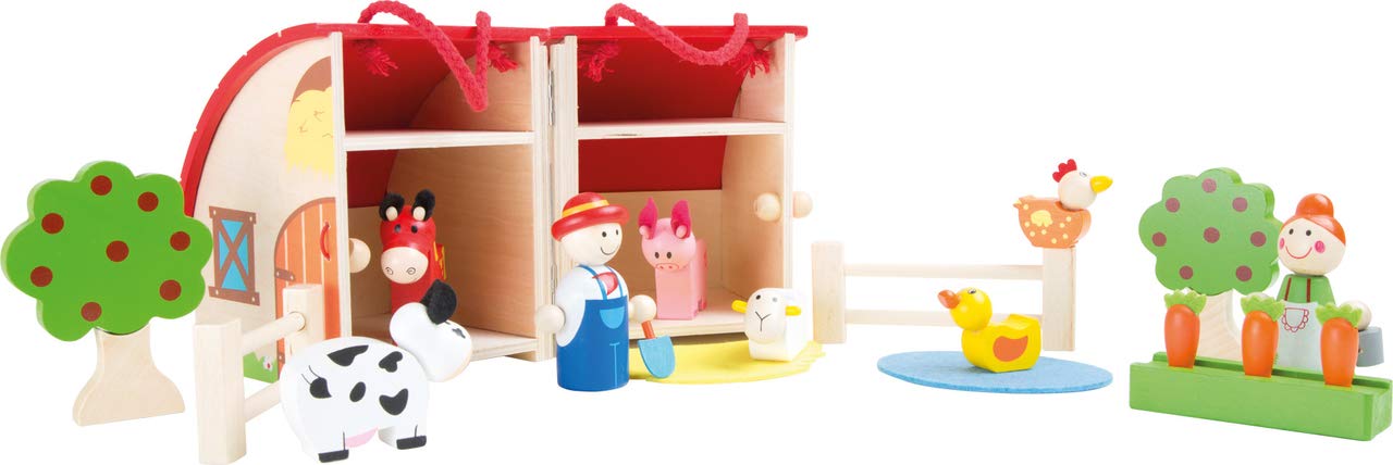 Small Foot 10124 Wooden Farm Play Set