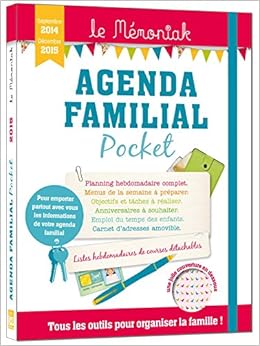 AGENDA FAMILIAL MEMONIAK POCKET 2014-2015