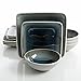 Gibson Elite Namastay 12 Piece Dinnerware Set, Blue