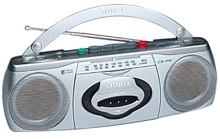 Aiwa CS-P500 AM/FM Stereo Cassette Recorder, Ultra Compact Design Aiwa CS-P500 AM/FM Stereo Cassette Recorder, Ultra Compact Design
