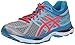 ASICS Women's Gel-Cumulus 17 Running Shoe, Silver/Hot Pink/Turquoise, 7 M US