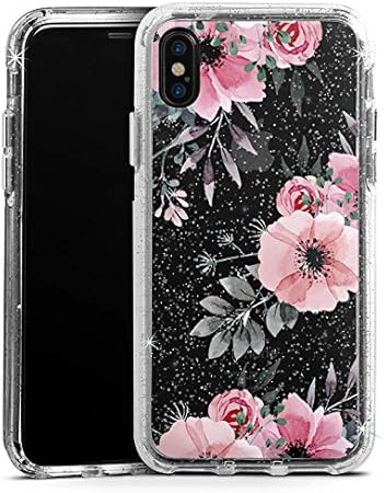 Apple iPhone 8 Plus Bumper Custodia Bumper Case Custodia Fiore senza sfondo  trasparente floreale: Amazon.it: Elettronica