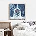 Diamond Painting, Searick 5D DIY Diamond Painting By Number Kits for Adults, Full Drill Rhinestone Embroidery for Home Wall Decoration, Rose