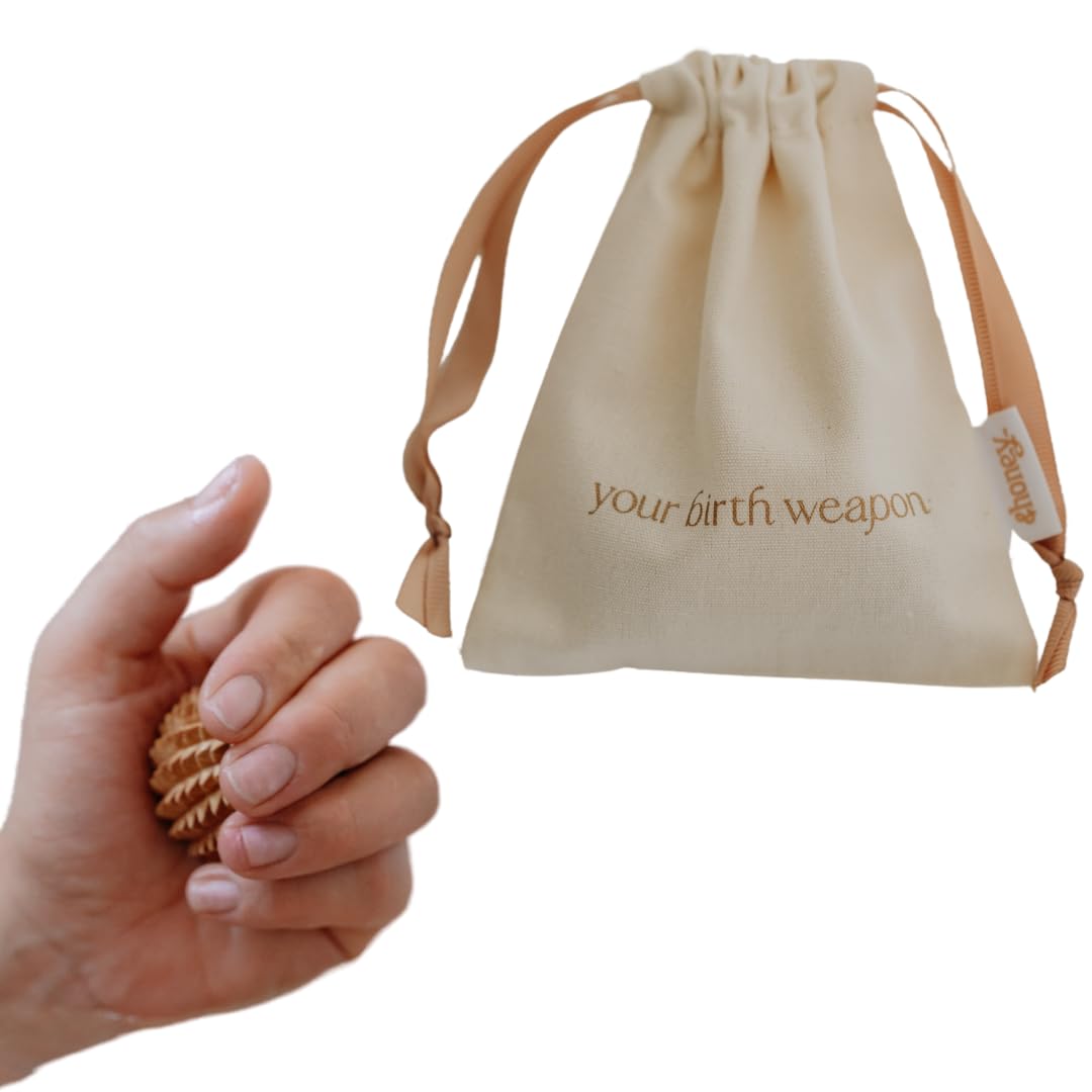 Photo 1 of &honey Your Birth Weapon ™, Birth Comb, Labor Comb, Labor Pain Relief, Midwife Essential | Doula Essential, Acupressure Massage Ball
