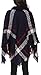 Anmengte Cape Turtleneck Tassel Batwing Cloak Sweater Shawl