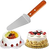 Bihood Wedding Cake Knife and Server Enterprise Pizza Cutter Industrial Pizza Cutter Pizza Cutter Fork Server Slice Serve Pizza Pie Cake Serrated Spatula Serves Made of Expensive 403 Stainless Steel