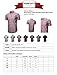 SBW Men's Basic Button-Collar Chambray Short Sleeve Shirt