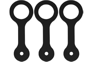 ANSOUFIEN RV Shower Door Travel Latch Strap 3PCS, RV Door Latches RV Camper Bathroom Door Latch RV Motorhome Camping Accessories for Travel Trailer