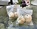 Efivs Arts 200pcs Cute Smile Face Self Adhesive Cookie Bakery Candy Biscuit OPP Plastic Bags for Bakery Party Wedding Dessert