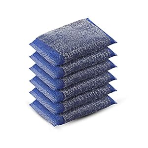 Kleeno by Cello Nylo Steel Scrubber, Set of 6