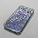 Galaxy S6 Case, Galaxy S6 Bling Glitter Case,PHEZEN 3D Creative Design Shiny Quicksand Flowing Bling Glitter Sparkle Heart Clear Hard Case for Samsung Galaxy S6 - Silver Diamond