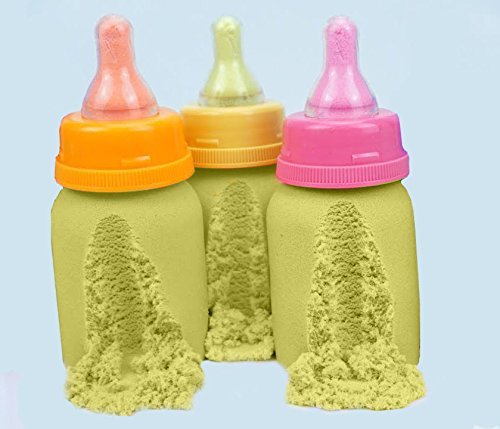 Kidsco Play & Craft Sand With Molds – 6 Assorted Colors Castle Molds 1 pack of magic play Moving sand - For Kids Boys, Girls, Beach Fun, Sensory Toy, Gift, Prize, Summer, Outdoor Creative Craft