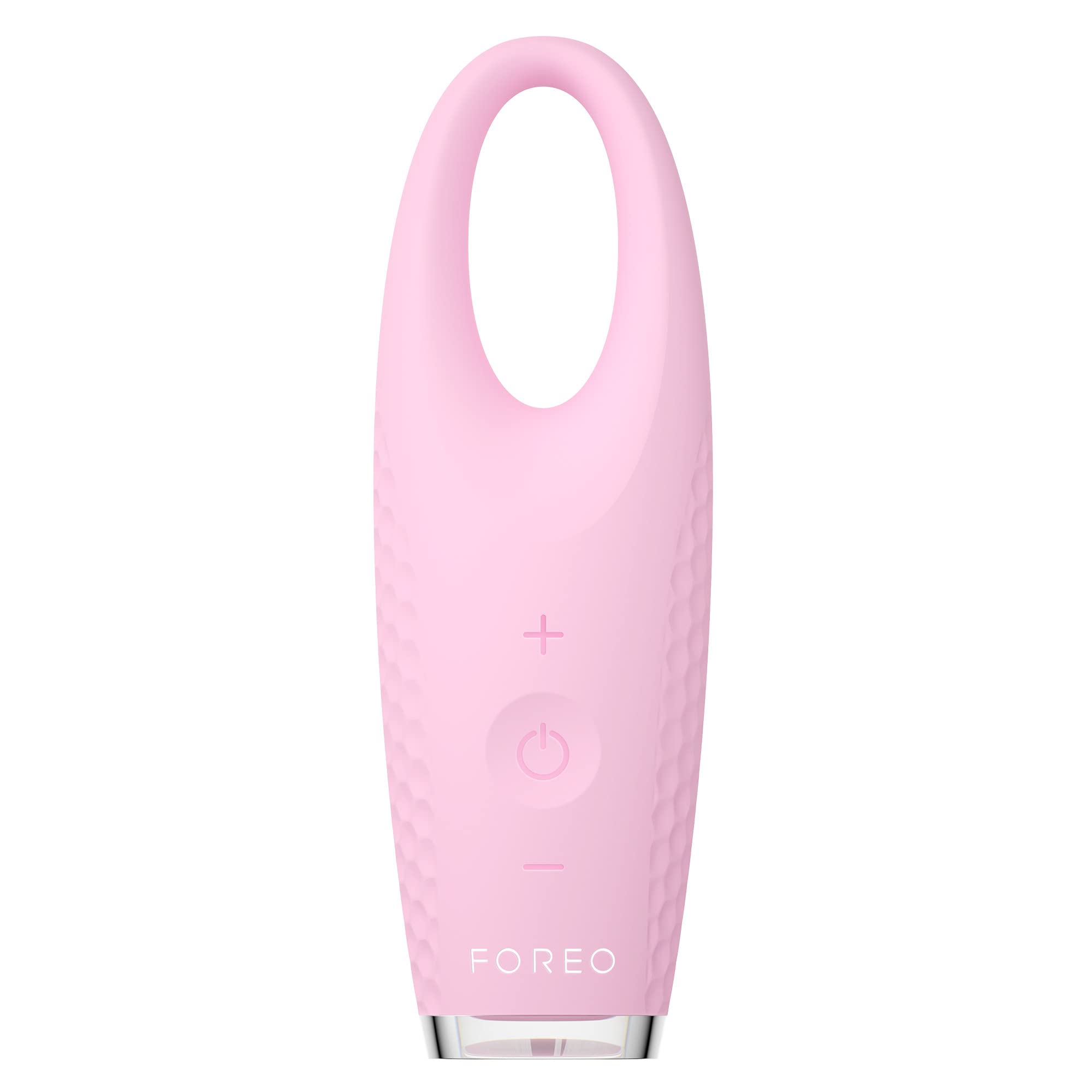 FOREO IRIS 2 Lymphatic Drainage Eye Massager - Dark Eye Circle Remover & Eye Bags Remover - Enhanced Under Eye Cream Absorption -Anti Wrinkle Eye Puffiness Reducer 2 -year Warranty - Pearl Pink