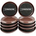 Furniture Sliders for Carpet X-PROTECTOR – Best 8-Pack 4 3/4 inch Heavy Moving Pads - Sliders for Furniture. Move Your Furniture Easy with Reusable Furniture Movers Sliders for Carpets!