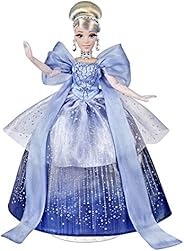 Disney Princess Style Series Holiday Style Cinderella, Christmas 2020 Fashion Collector Doll with Accessories,