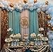 LOKMAN 100Pcs 10 Inch Pastel Blue Party Balloons for Wedding, Baby Shower, Girls Birthday Party Decoration. 10 Inch
