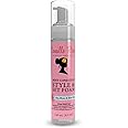 Camille Rose Mint Condition Style and Set Foam, with Aloe Vera and Sea Moss, for Extra Hold, Frizz Free Shine, and All Hair Types, 8 fl oz