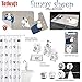 Tatkraft Funny Sheep Vinyl Shower Curtain Liner 12 Rings Waterproof 180X180 cm