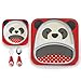 Skip Hop Baby Zoo Little Kid and Toddler Melamine Feeding Divided Plate, Multi  Pia Panda