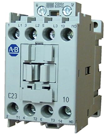 Allen Bradley 100-C23L10 3 pole, 23 AMP contactor with a ... 6 50 208 volt wiring diagram 