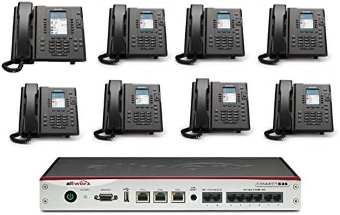 Allworx Connect 536 Business Phone System with 8 Color Display Verge Gigabit IP Phones --> $200.00 Telco Depot Visa / Master Card/ American Express Gift Card with Purchase